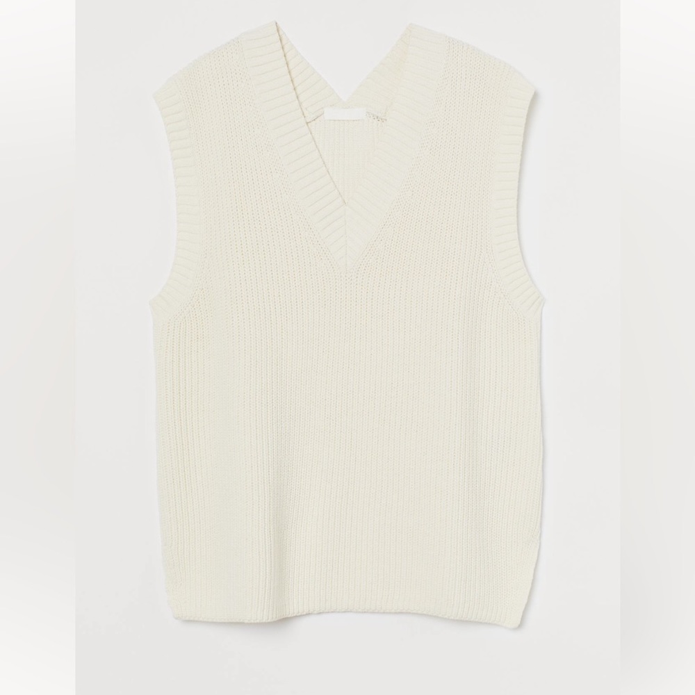 H&M wide cut sweater vest